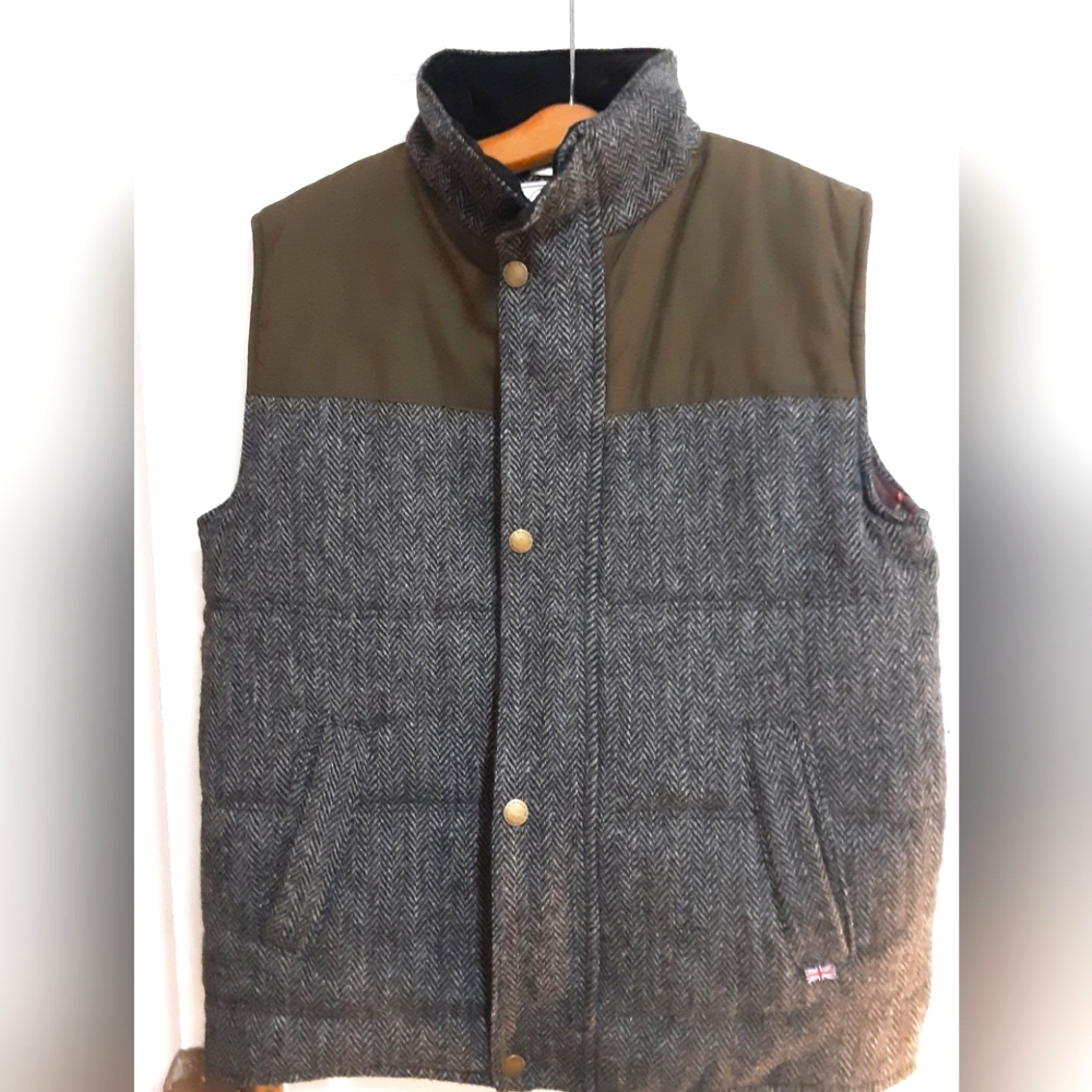 Peregrine Harris Tweed hunting vest/gibbet sz large